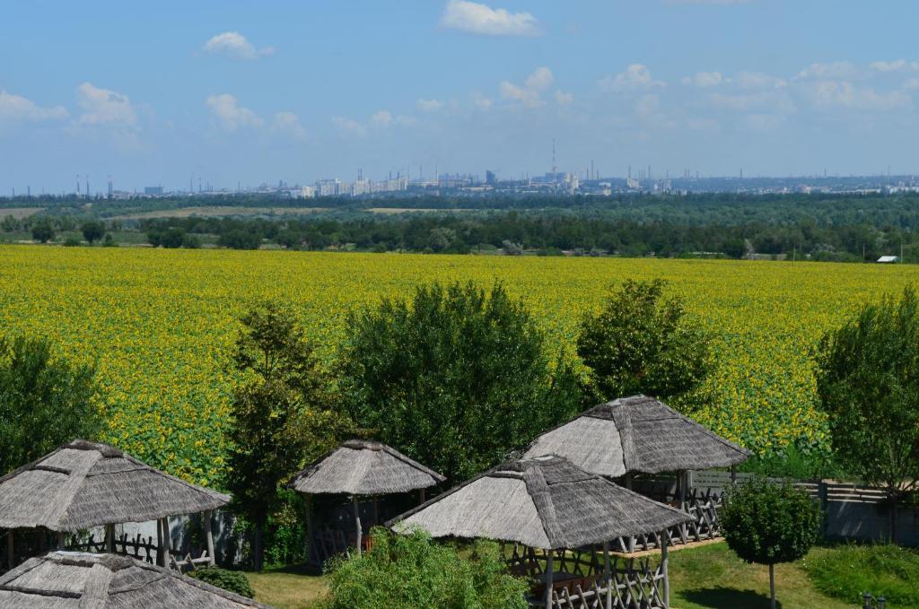 Panska Hata Hotel Nyzhnya Khortytsya Exterior photo